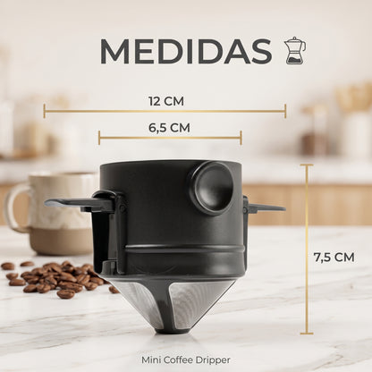 Mini Coador EcoBrew Portátil - Café Fresco em Qualquer Lugar