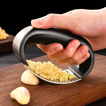 Amassador Ergonômico Inox - Alho Triturado sem Cheiro nas Mãos