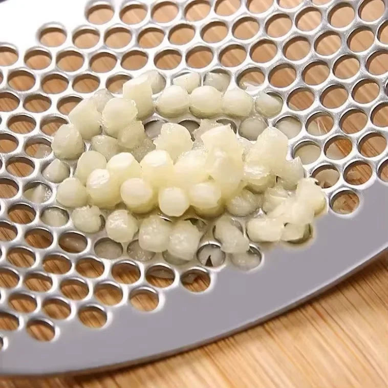 Amassador Ergonômico Inox - Alho Triturado sem Cheiro nas Mãos