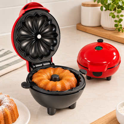 Mini Máquina de Bolo Elétrica - SnackMaker Pro