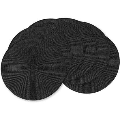 Kit 6 Jogos Americanos Premium Elegance - Antiderrapante e Lavável